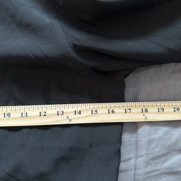 ASTR The Label Puff Sleeve Crop Blouse Black Medium Peasant Cottage - Picture 5 of 8